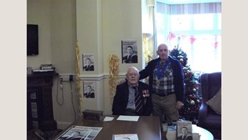 Mayor Attends Bridport Care Home as Resident Celebrates Book Launch